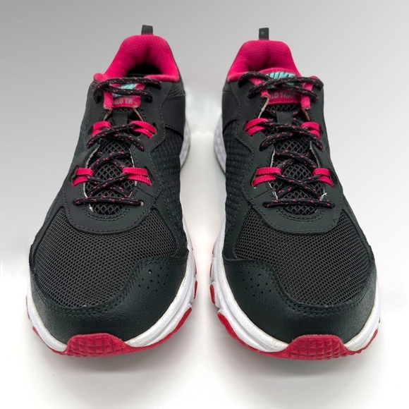 Nike Wild Trail  Womens Trail Running Shoes Black Pink 643074-001 Size 10 - Picture 3 of 11